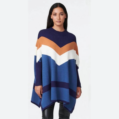 Muti Colour Poncho/Cape