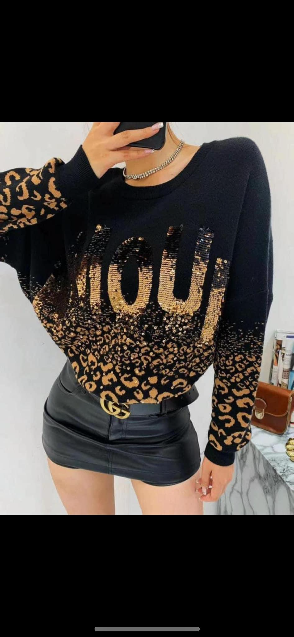 Sequin Jumper