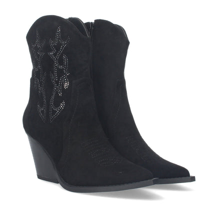 Ladies Cowboy Ankle Boots