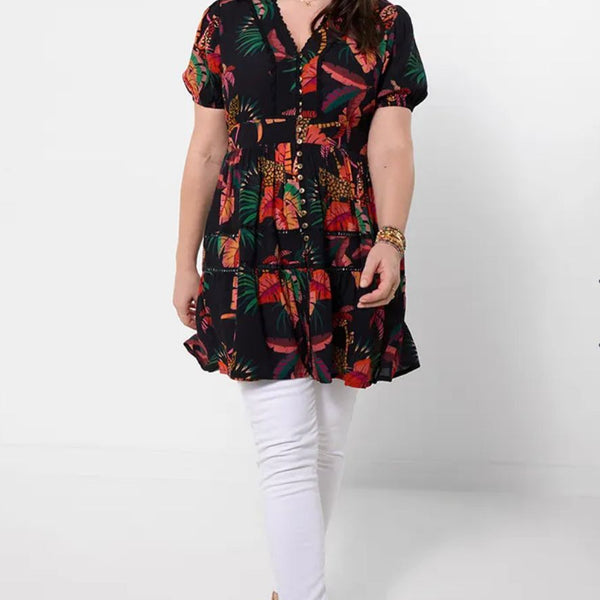 Tropical Paradise Tunic Dress