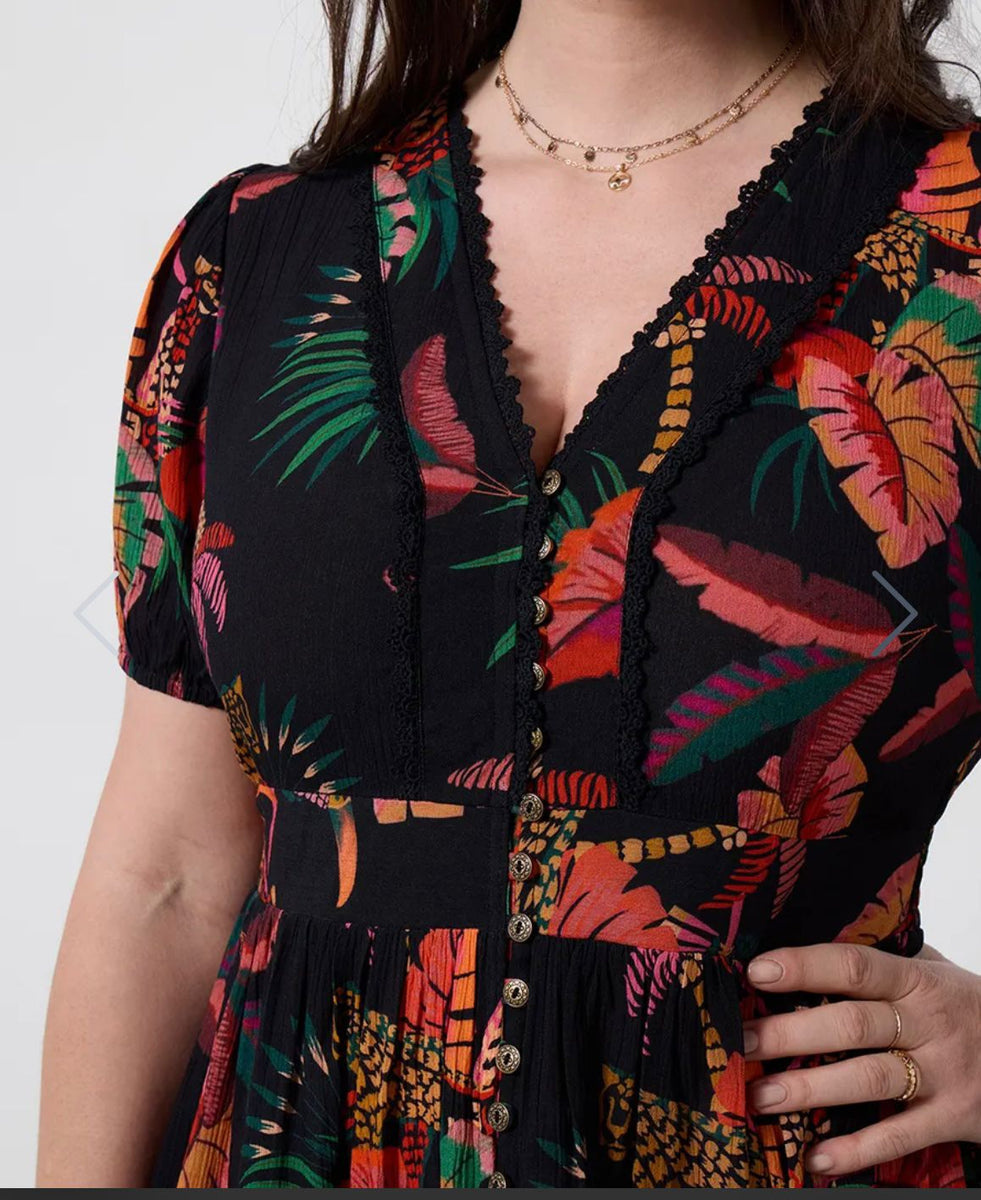 Tropical Paradise Tunic Dress