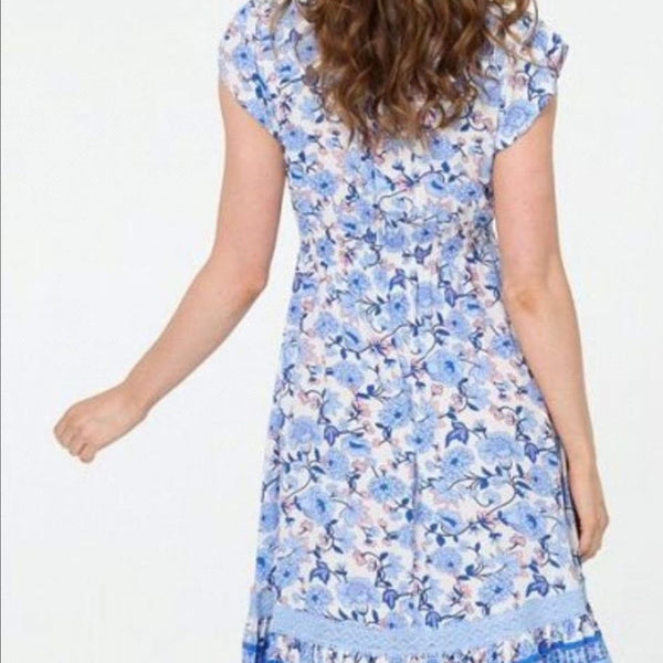 Stella Morgan Maxi Dress In Blue Color