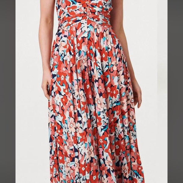 Floral Print Stella Morgan Maxi Dress