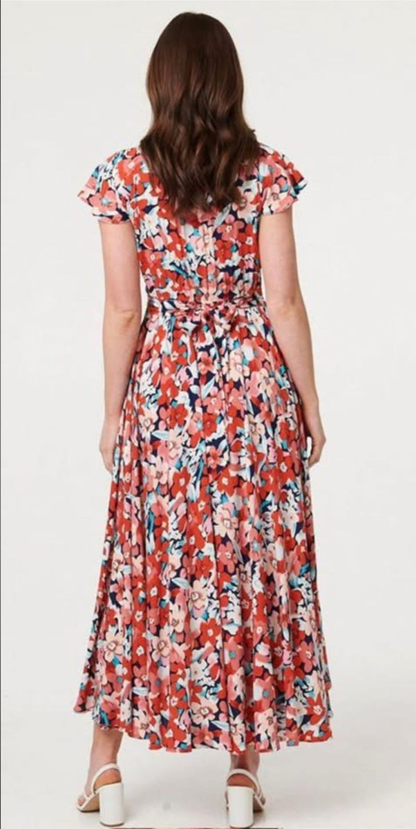 Floral Print Stella Morgan Maxi Dress