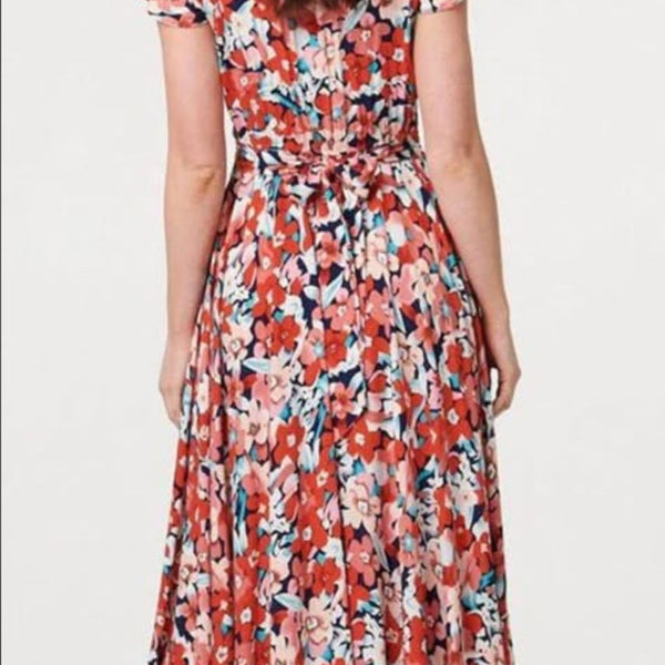 Floral Print Stella Morgan Maxi Dress