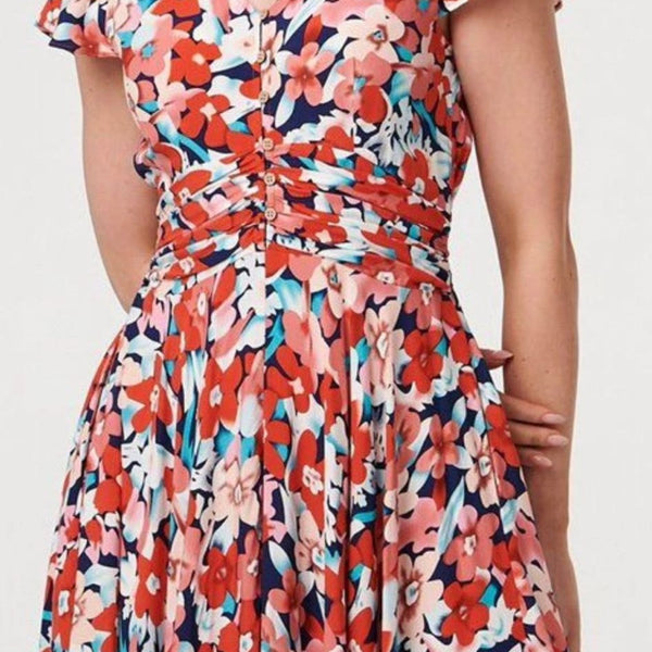 Floral Print Stella Morgan Maxi Dress