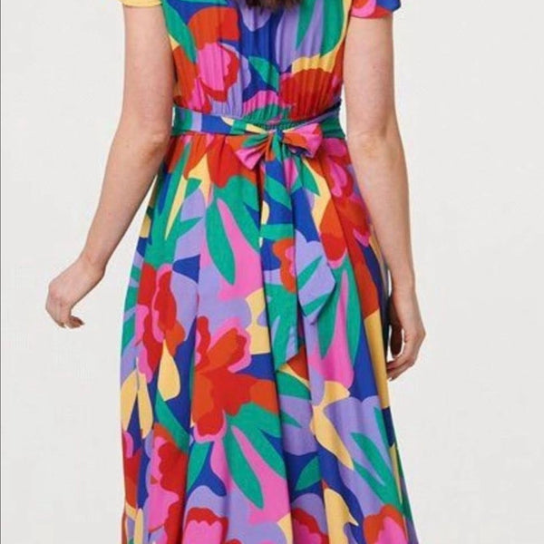 Beautiful Multi Colour Stella Morgan Maxi Dress