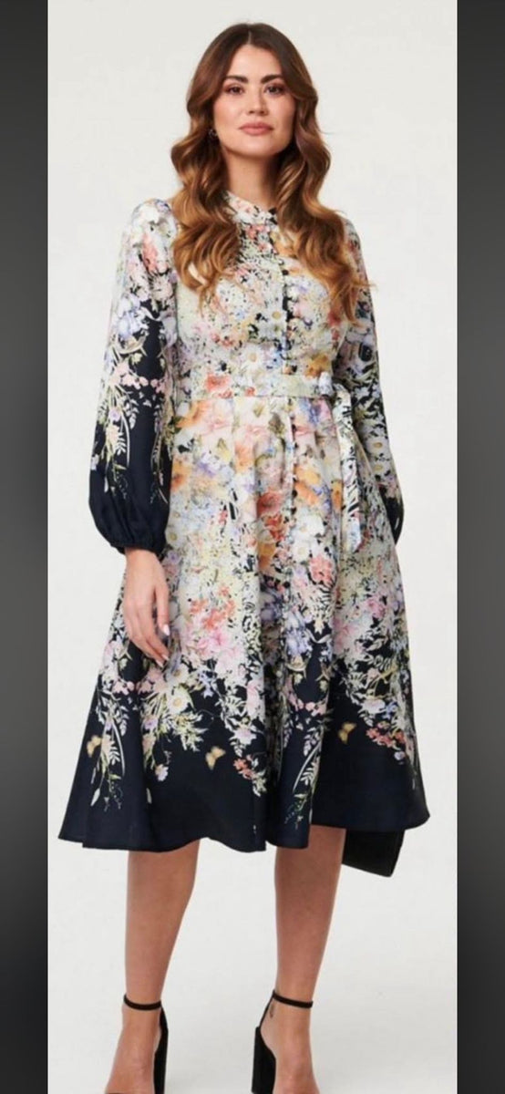 Daydreamer Printed Georgette Dress