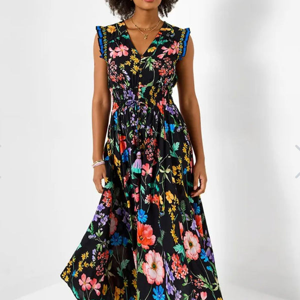Ophelia Floral Maxi Dress