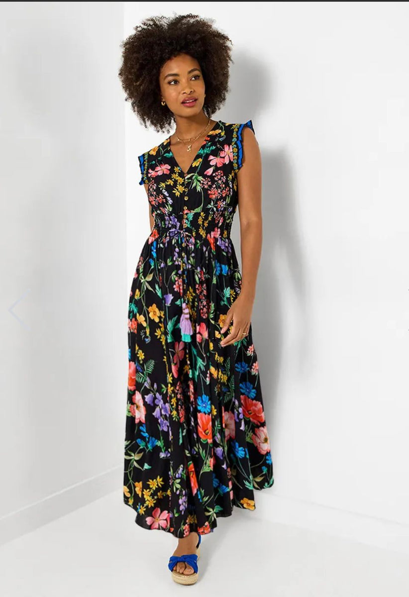 Ophelia Floral Maxi Dress