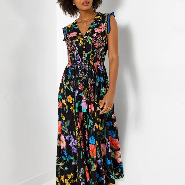 Ophelia Floral Maxi Dress