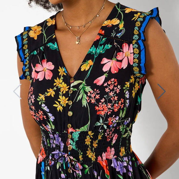 Ophelia Floral Maxi Dress
