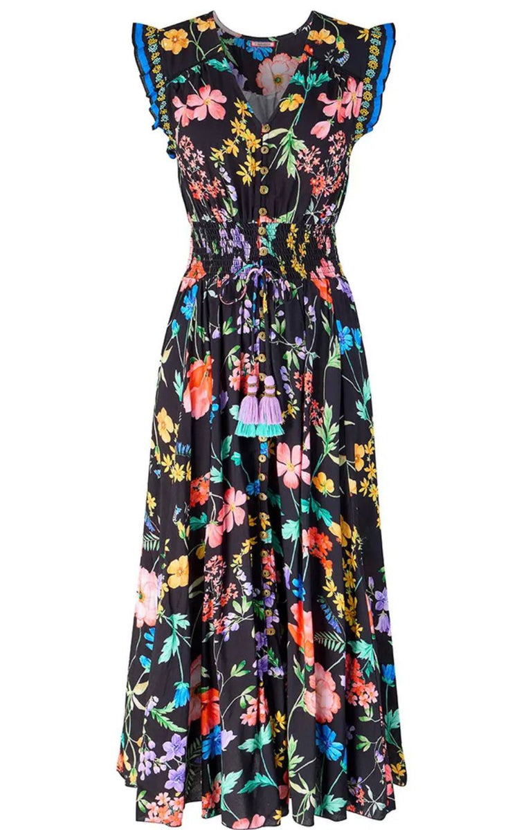 Ophelia Floral Maxi Dress