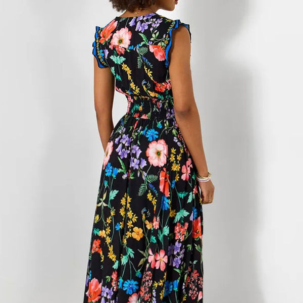 Ophelia Floral Maxi Dress